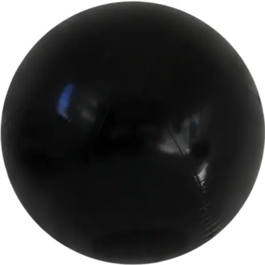 50cm Solid Colour Beach Ball Black